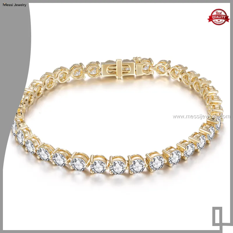 Custom tennis bracelet factory direct supply Manufacturer | Messi Jewelry 1