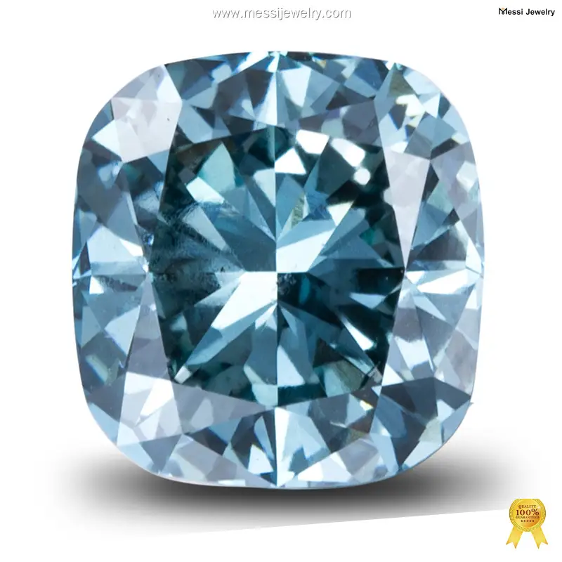 Custom lab created cushion cut diamond made in china Manufacturer | Messi Jewelry 1