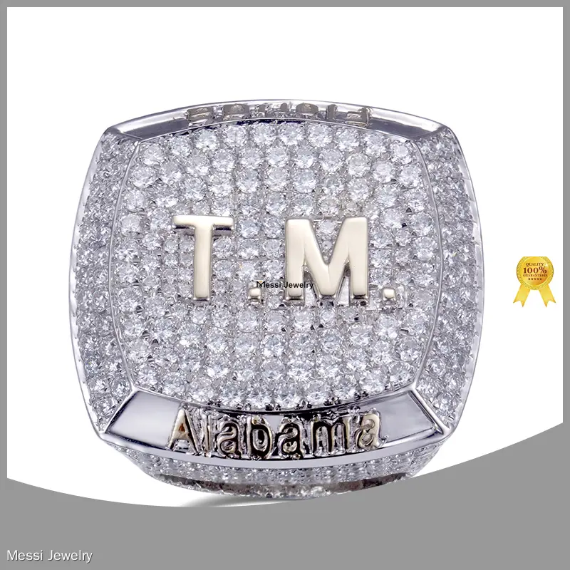 classic mens hip hop rings high safety | Messi Jewelry 1