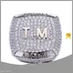 classic mens hip hop rings high safety | Messi Jewelry 1