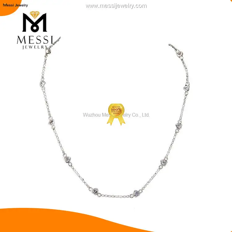 Custom moissanite pendant yellow gold quality assurance Manufacturer | Messi Jewelry 1