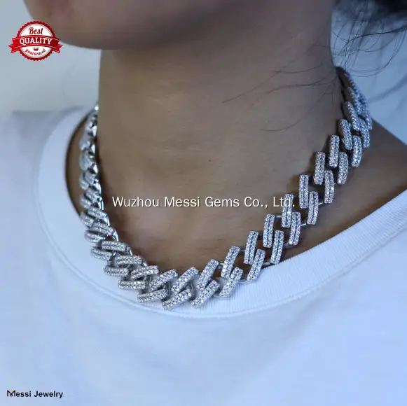 Custom cuban link chain bracelet customized Manufacturer | Messi Jewelry 1