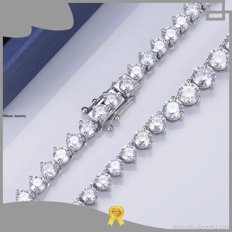 Messi Jewelry | Praise rose gold tennis bracelet directly sale 1