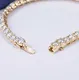 moissanite tennis bracelet yellow gold at Wholesale Prices | Messi Jewelry 3