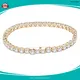 moissanite tennis bracelet yellow gold at Wholesale Prices | Messi Jewelry 1