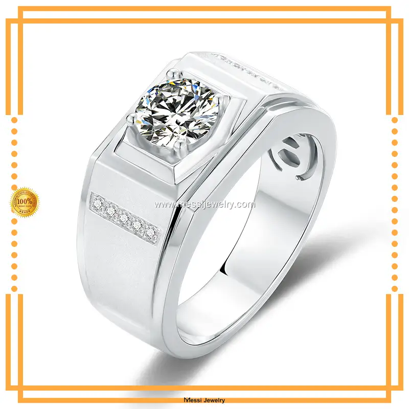 newly moissanite rings with custom services | Messi Jewelry 1