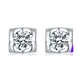 Custom moissanite earrings sterling silver series Manufacturer | Messi Jewelry 1
