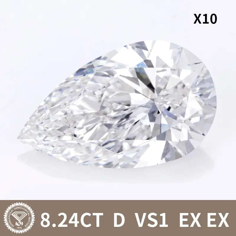 Custom 5ct lab grown diamond factory Manufacturer | Messi Jewelry 6