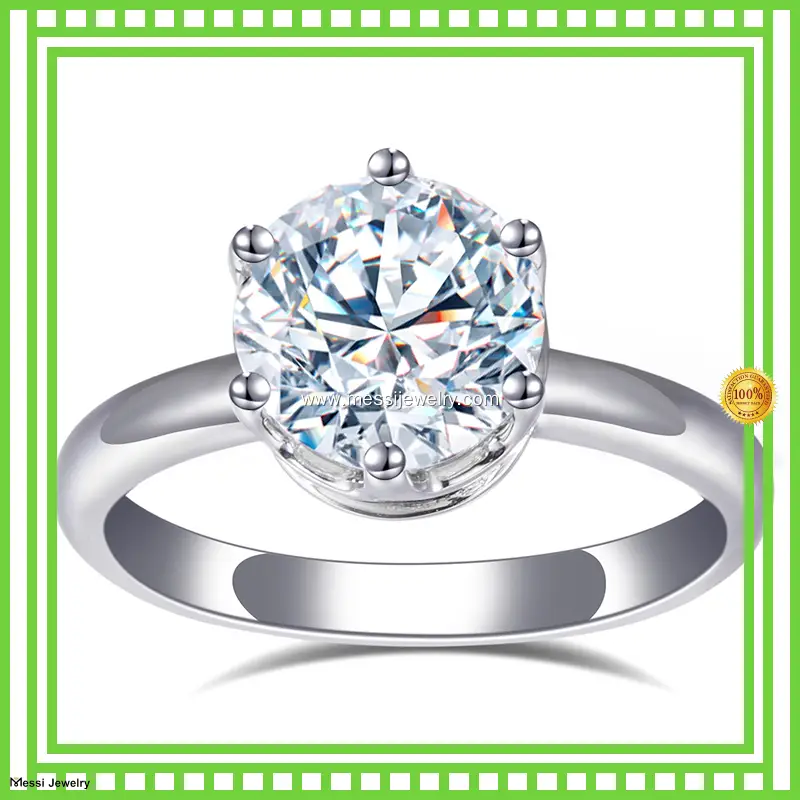Custom lab made diamond jewelry suppliers Manufacturer | Messi Jewelry 1