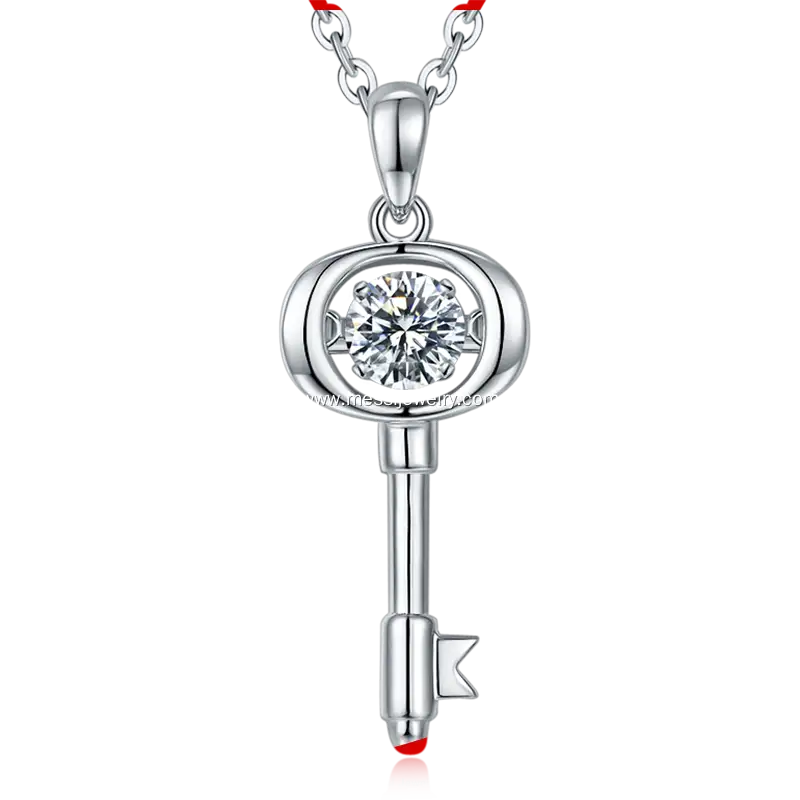 Messi Jewelry | Quality 925 sterling silver moissanite tennis chain with custom services 1
