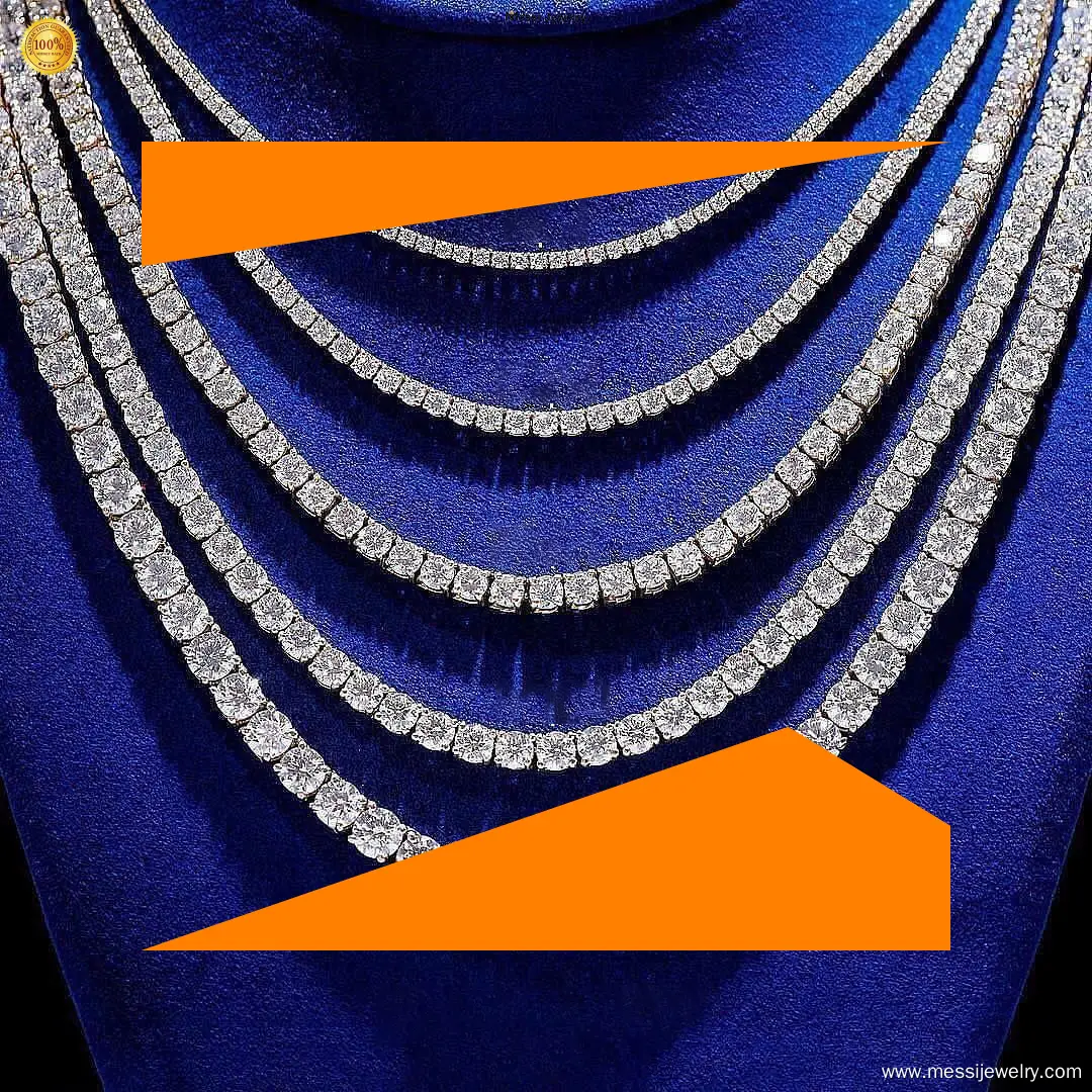 Professional mens tennis bracelet customized | Messi Jewelry 1