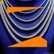 Professional mens tennis bracelet customized | Messi Jewelry 1