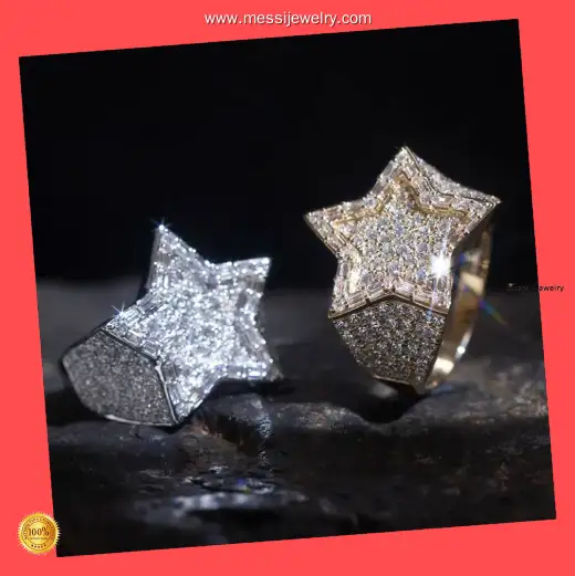 Messi Jewelry | Customized lab diamond wedding band highly rated 1