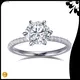Пользовательские молистские кольца поставщиков Moissanite Solitaire Производитель | Мессиковые украшения 1