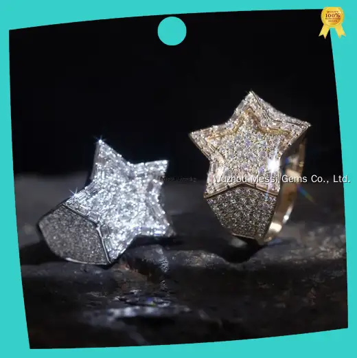 Messi Jewelry | freestanding lab grown diamond rings highly rated 1