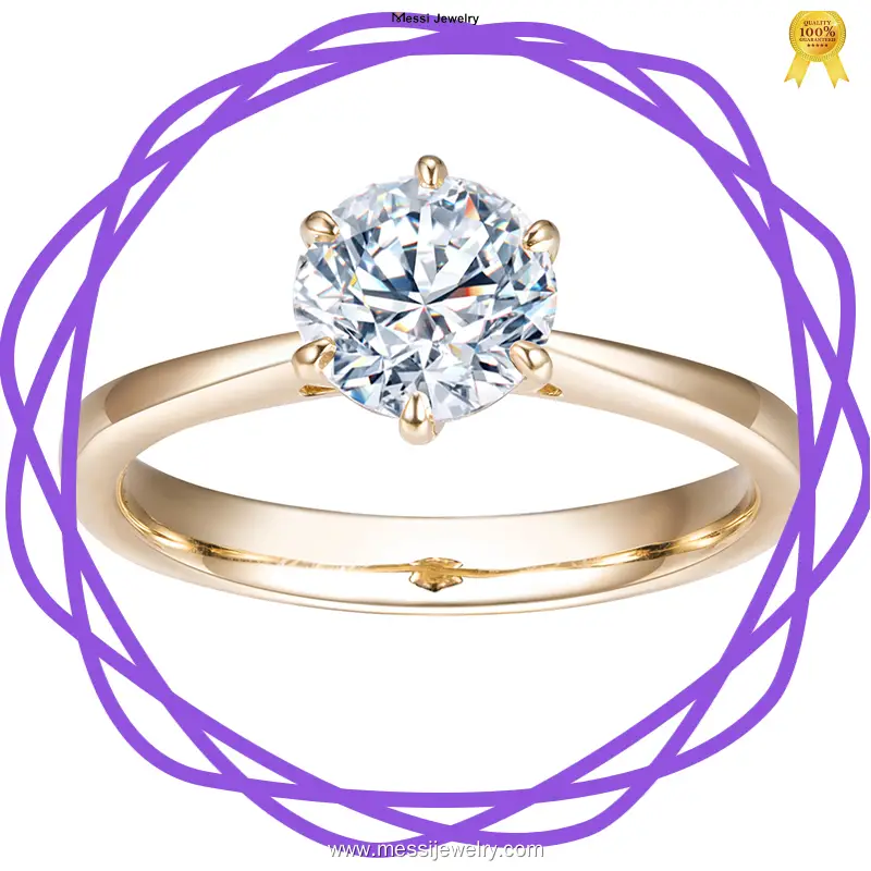 High End moissanite gold jewelry suppliers | Messi Jewelry 1