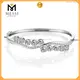 white gold moissanite tennis bracelet at Wholesale Prices | Messi Jewelry 1