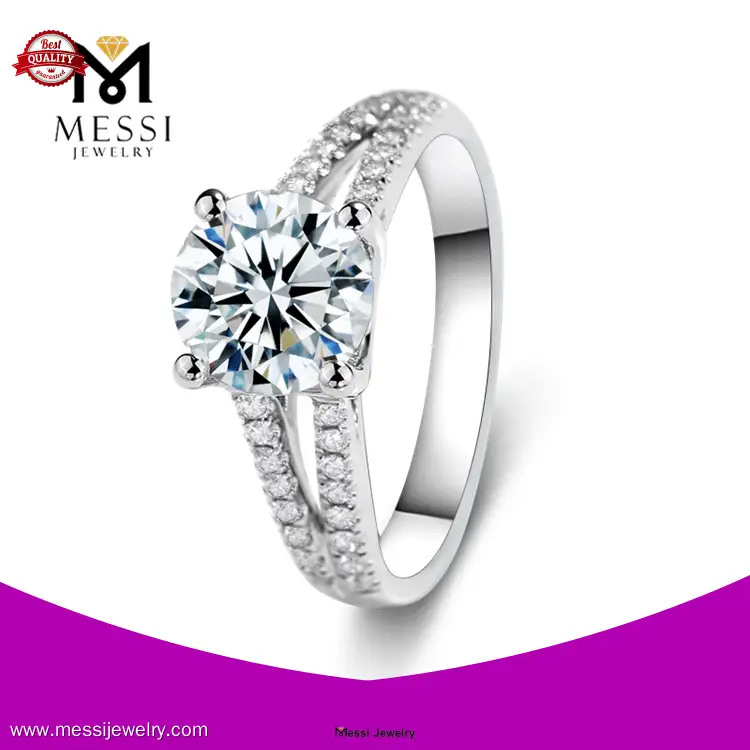 Messi Jewelry | Safe To Use moissanite gold ring from China 1