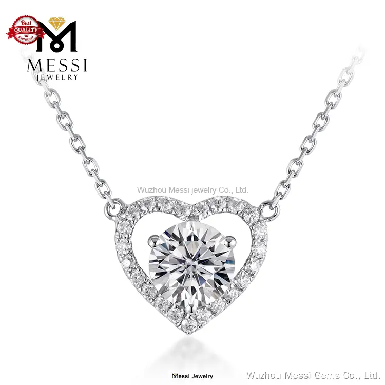 Custom moissanite diamond cuban link chain manufacturing Manufacturer | Messi Jewelry 1