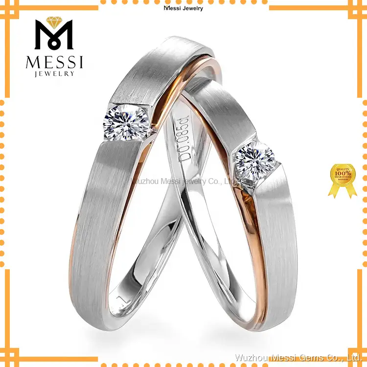 Custom engagement rings for women from China Manufacturer | Messi Jewelry 1