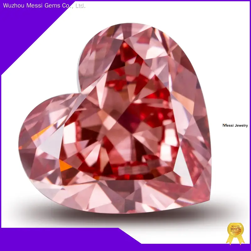Messi Jewelry | classic heart shaped lab diamond from China 1
