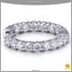 moissanite sterling silver stud earrings at Wholesale Prices | Messi Jewelry 1