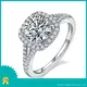 Messi Jewelry | Bulk moissanite silver ring manufacturing 1