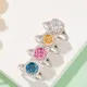 Messi Jewelry | Bulk moissanite silver ring manufacturing 5