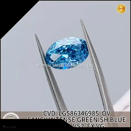 Praise 1.5 carat lab grown diamond oval customized | Messi Jewelry 1
