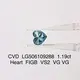 Creative synthetic blue diamond with good price | Messi Jewelry 5