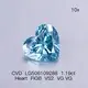 Creative synthetic blue diamond with good price | Messi Jewelry 3