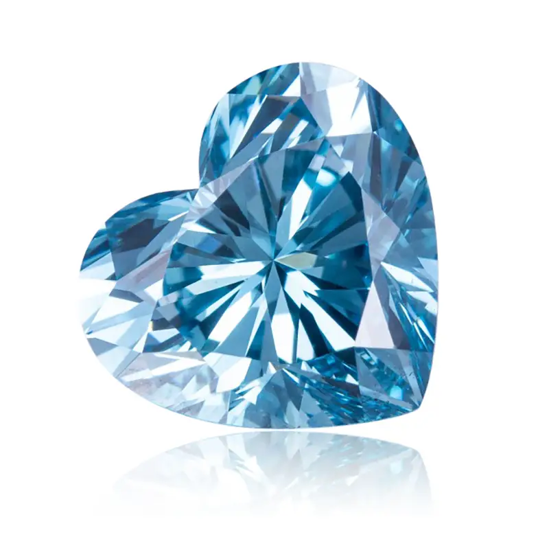 Creative synthetic blue diamond with good price | Messi Jewelry 7