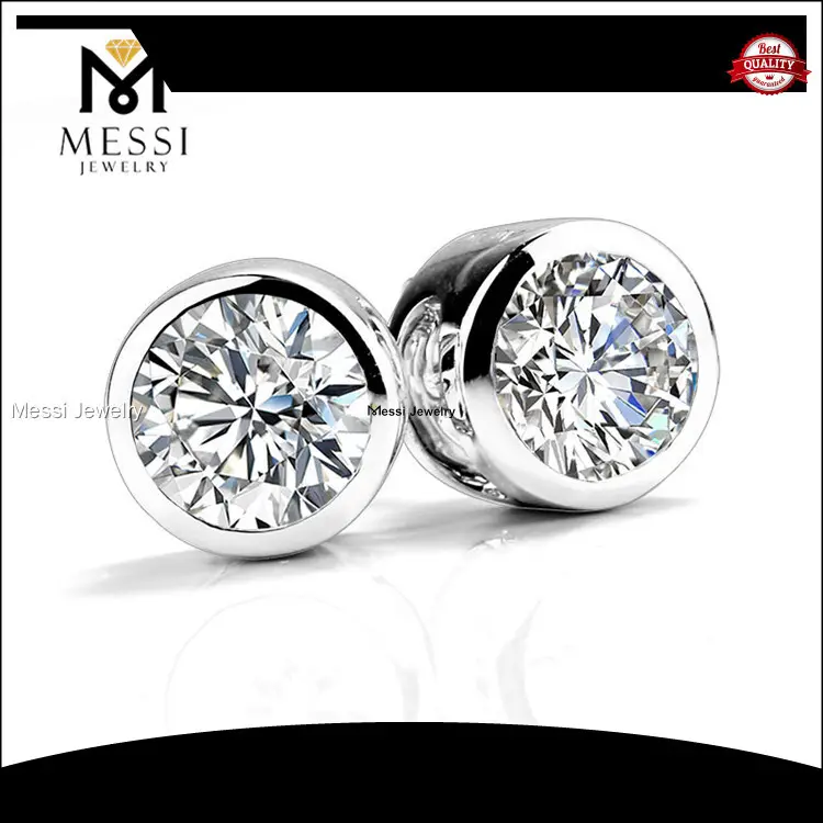 factory Direct moissanite solitaire necklace quality assurance | Messi Jewelry 1