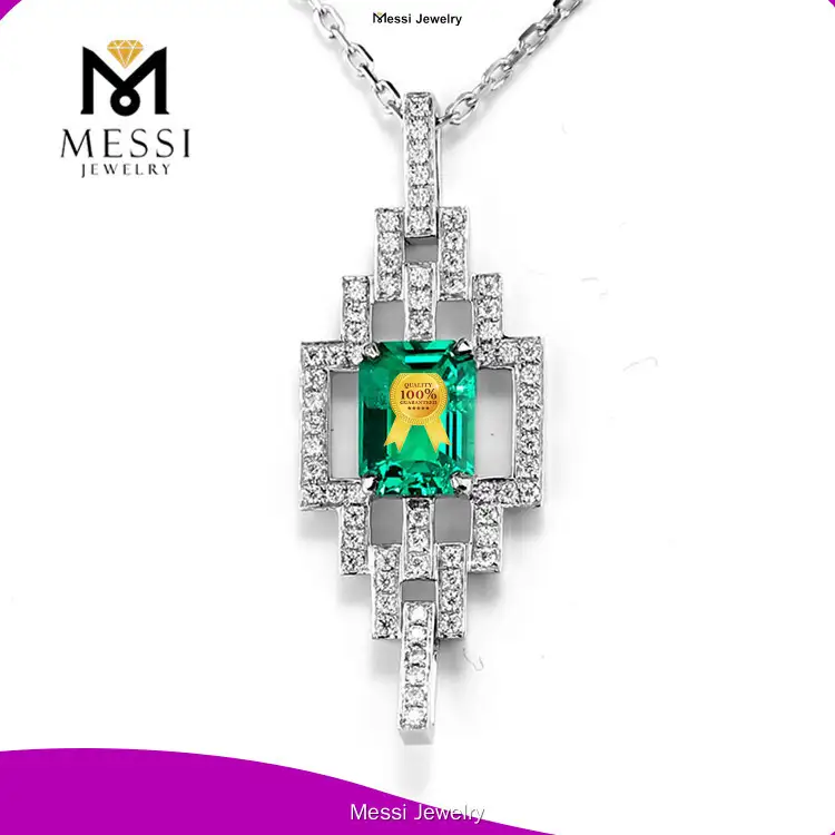 Practical amethyst crystal necklace factory | Messi Jewelry 1