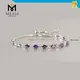 Custom gem bracelet quality assurance Manufacturer | Messi Jewelry 1
