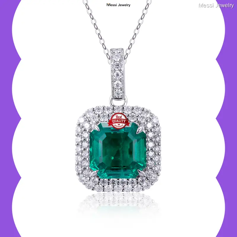 high quality white stone necklace series | Messi Jewelry 1