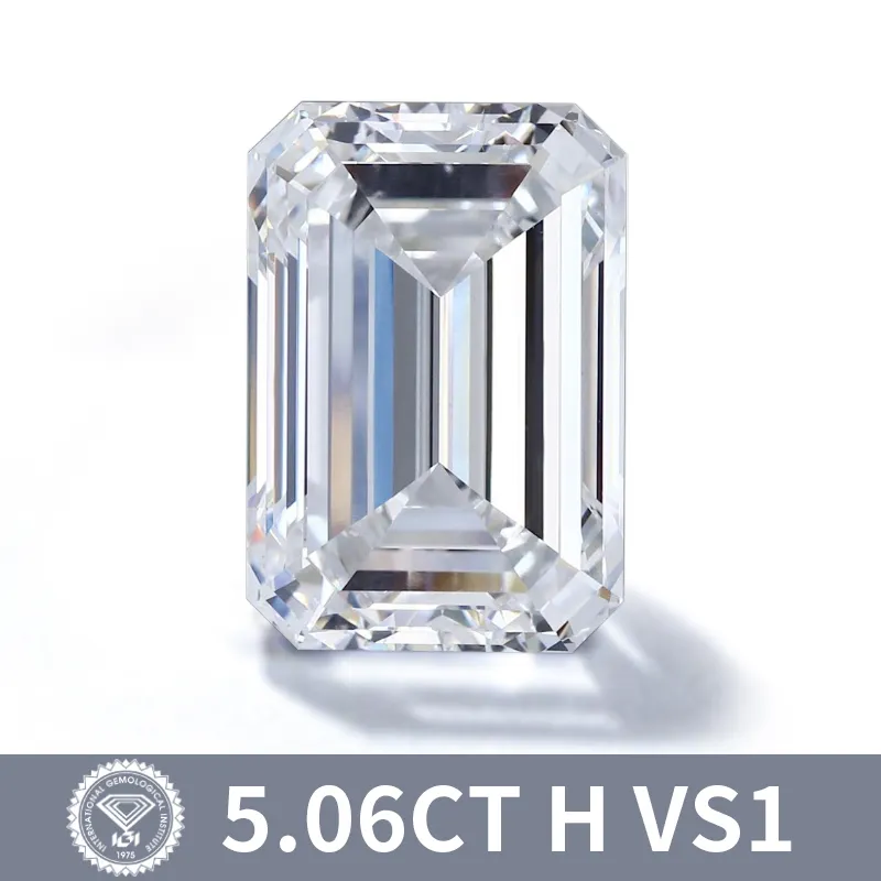 Hot Selling large man made diamonds from China | Messi Jewelry 6
