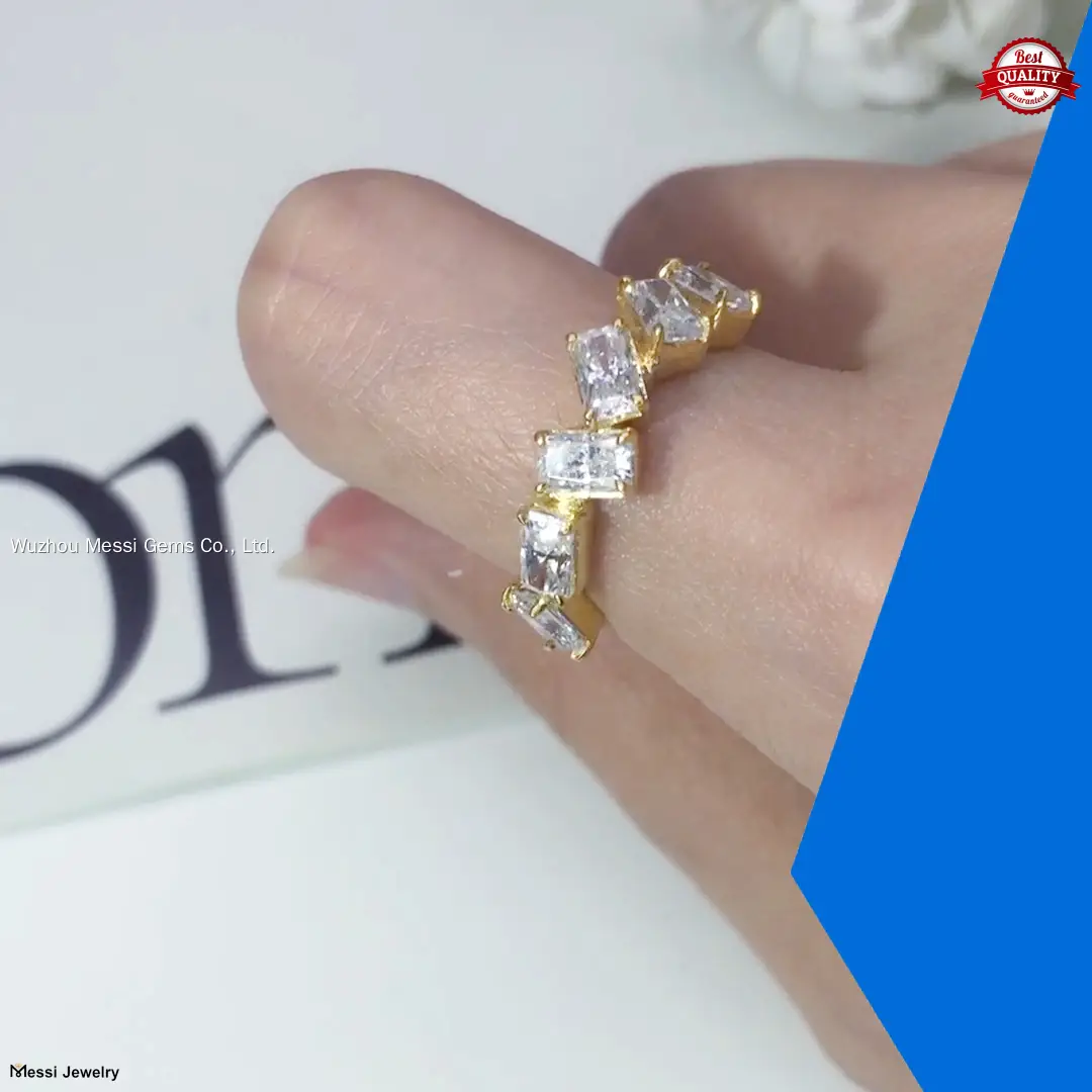 Messi Jewelry | bulk production moissanite silver jewelry with custom services 1