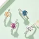 Custom 925 sterling silver moissanite engagement rings manufacturers Manufacturer | Messi Jewelry 6