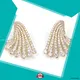 Messi Jewelry | Durable synthetic diamond earrings customized 1