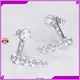 Messi Jewelry | bulk production lab diamond earrings highly rated 1