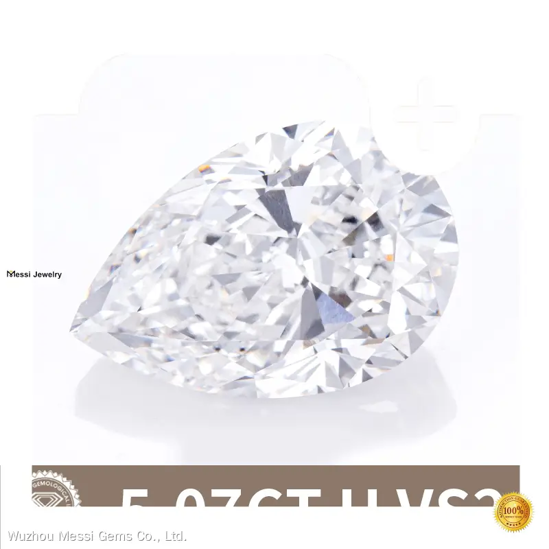 Custom large man made diamonds highly rated Manufacturer | Messi Jewelry 1