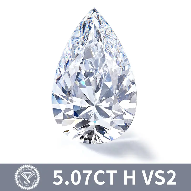 Custom large man made diamonds highly rated Manufacturer | Messi Jewelry 6