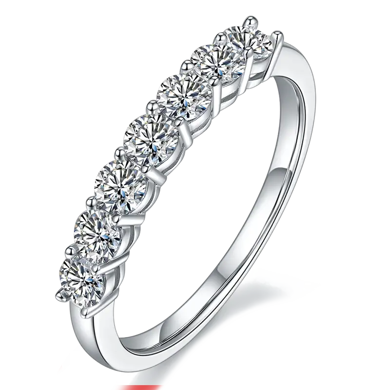 moissanite silver ring at Wholesale Prices | Messi Jewelry1 1