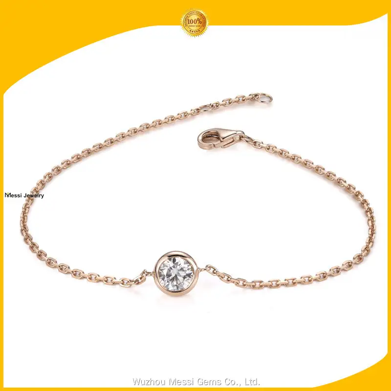 Messi Jewelry | Wholesale lab grown tennis bracelet with custom services 1