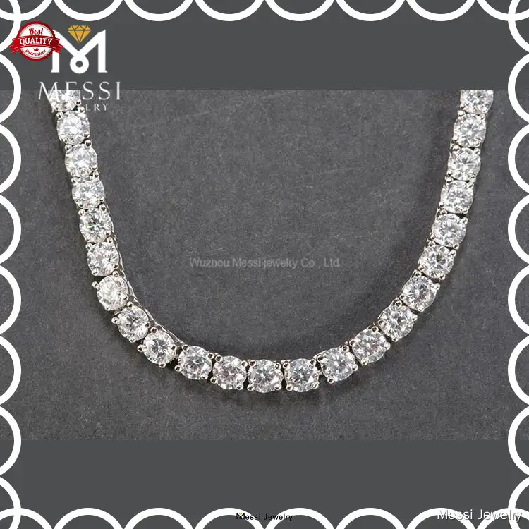 Messi Jewelry | Factory Price rose gold tennis bracelet manufacturing 1
