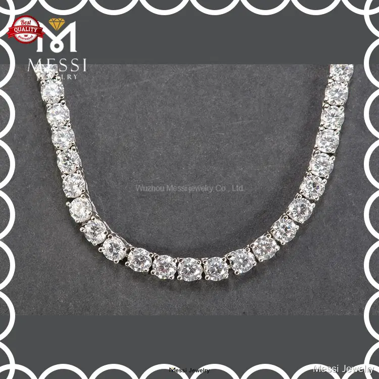 Jóias Messi | Preço da fábrica Rosa Gold Tennis Bracelet Manufacturing 1