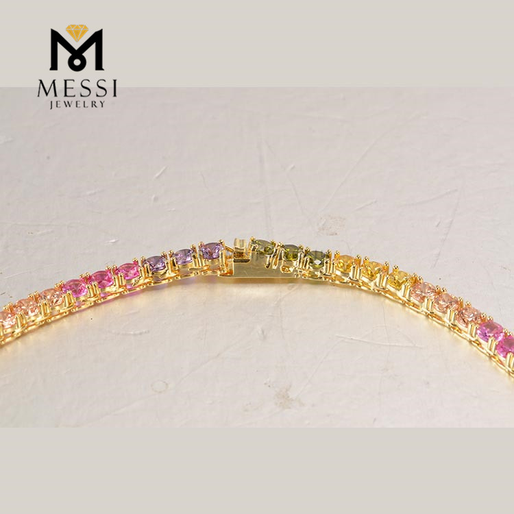 Messi Gems 4mm CZ Tennis Necklace - Best Quality, Low Price 12