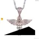 Messi Jewelry | best material lab diamond pendant necklace made in china 1
