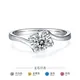 Best Price moissanite silver engagement rings factory direct supply | Messi Jewelry 4